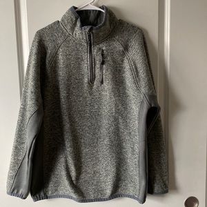 Men Half Zipped Sweater